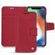 가죽 커버 Apple iPhone Xr - Rouge passion