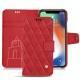 Custodia in pelle Apple iPhone Xs Max - Rouge troupelenc - Couture