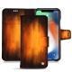 가죽 커버 Apple iPhone Xs Max - Fauve Patine