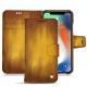 Custodia in pelle Apple iPhone Xs Max - Doré Patine