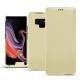 Capa em pele Samsung Galaxy Note9 - Beige ( Nappa - Pantone 7502C ) 