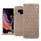 Custodia in pelle Samsung Galaxy Note9 - Taupe vintage - Couture