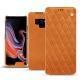 Samsung Galaxy Note9 leather case - Mandarine vintage - Couture