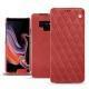 Lederschutzhülle Samsung Galaxy Note9 - Cerise vintage - Couture