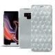 Capa em pele Samsung Galaxy Note9 - Platinium - Couture