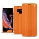 Housse cuir Samsung Galaxy Note9 - Abaca arancio