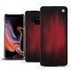 Housse cuir Samsung Galaxy Note9 - Rouge Patine