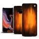 Housse cuir Samsung Galaxy Note9 - Fauve Patine