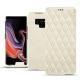 Custodia in pelle Samsung Galaxy Note9 - Blanc escumo - Couture