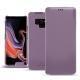 Capa em pele Samsung Galaxy Note9 - Lilas PU