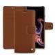 Custodia in pelle Samsung Galaxy Note9 - Marron ( Nappa - Pantone 1615C ) 