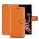 Housse cuir Samsung Galaxy Note9 - Orange ( Nappa - Pantone 1495U ) 