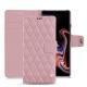 Capa em pele Samsung Galaxy Note9 - Rose - Couture ( Nappa - Pantone 2365C ) 