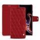 Capa em pele Samsung Galaxy Note9 - Rouge - Couture ( Nappa - Pantone 199C ) 