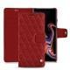 Custodia in pelle Samsung Galaxy Note9 - Tomate - Couture ( Pantone 187C ) 