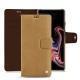 Samsung Galaxy Note9 leather case - Sable vintage ( Roughtcut - Gaucho#57254 ) 