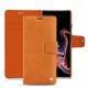 硬质真皮保护套 Samsung Galaxy Note9 - Mandarine vintage ( Pantone 165C ) 