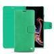 Capa em pele Samsung Galaxy Note9 - Menthe vintage ( Pantone 562C ) 