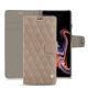 Custodia in pelle Samsung Galaxy Note9 - Taupe vintage - Couture