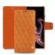 硬质真皮保护套 Samsung Galaxy Note9 - Mandarine vintage - Couture