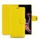 Custodia in pelle Samsung Galaxy Note9 - Jaune fluo