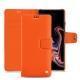 Custodia in pelle Samsung Galaxy Note9 - Orange fluo
