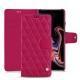 Capa em pele Samsung Galaxy Note9 - Rose fluo - Couture