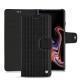 Samsung Galaxy Note9 leather case - Abaca nero