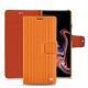 硬质真皮保护套 Samsung Galaxy Note9 - Abaca arancio