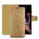 Housse cuir Samsung Galaxy Note9 - Serpent sabbia