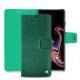 Capa em pele Samsung Galaxy Note9 - Crocodile pino