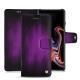 Samsung Galaxy Note9 leather case - Violet Patine