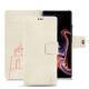 Housse cuir Samsung Galaxy Note9 - Blanc escumo