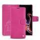 Samsung Galaxy Note9 leather case - Rose BB