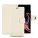 Lederschutzhülle Samsung Galaxy Note9 - Blanc PU