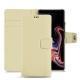 Lederschutzhülle Samsung Galaxy Note9 - Beige PU