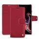 Capa em pele Samsung Galaxy Note9 - Rouge passion