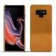 Custodia in pelle Samsung Galaxy Note9 - Or Maïa ( Pantone 871C ) 