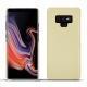 Custodia in pelle Samsung Galaxy Note9 - Beige ( Nappa - Pantone 7502C ) 