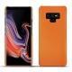 Samsung Galaxy Note9 leather cover - Orange ( Nappa - Pantone 1495U ) 