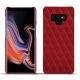 Funda de piel Samsung Galaxy Note9 - Rouge - Couture ( Nappa - Pantone 199C ) 