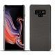 Capa em pele Samsung Galaxy Note9 - Anthracite ( Pantone 424C ) 