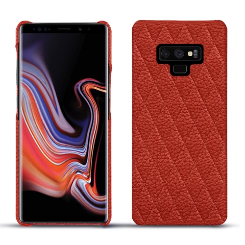 Custodia in pelle Samsung Galaxy Note9Papaye - Couture ( Pantone #b54317 ) 