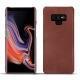 Coque cuir Samsung Galaxy Note9 - Passion vintage ( Glutton - Red ) 