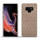 Capa em pele Samsung Galaxy Note9 - Taupe vintage - Couture
