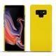 Lederschutzhülle Samsung Galaxy Note9 - Jaune fluo