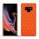 가죽 커버 Samsung Galaxy Note9 - Orange fluo - Couture