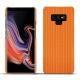 Custodia in pelle Samsung Galaxy Note9 - Abaca arancio
