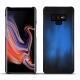 Capa em pele Samsung Galaxy Note9 - Bleu Patine