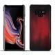 Coque cuir Samsung Galaxy Note9 - Rouge Patine